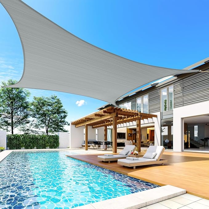 Quictent Large Triangular Sun Shade Sail 24x24x24ft - Image 9