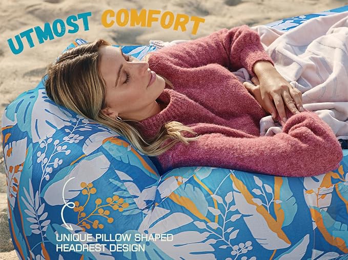WEKAPO Inflatable Couch Air Lounger Chair - Image 6