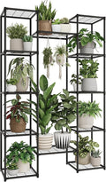 Metal Plant Stand Outdoor 62.2" Tall Plant Shelf by Gentingbro