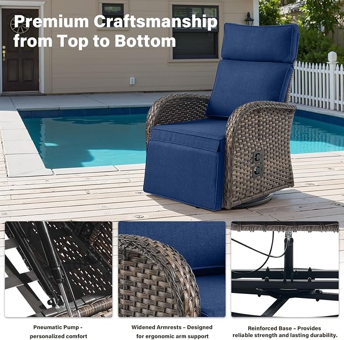 Belord 7 Piece Patio Furniture Set - Image 5