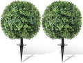 Artificial Topiary Bushes for Outdoors by FAJUNZH