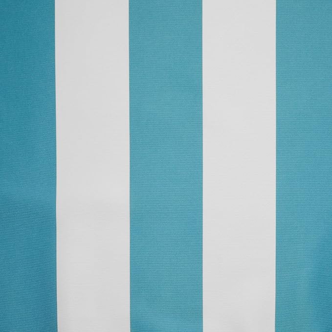 Exclusive Home Canopy Stripe Indoor/Outdoor Grommet Top Curtain Panel, Teal / - Image 2