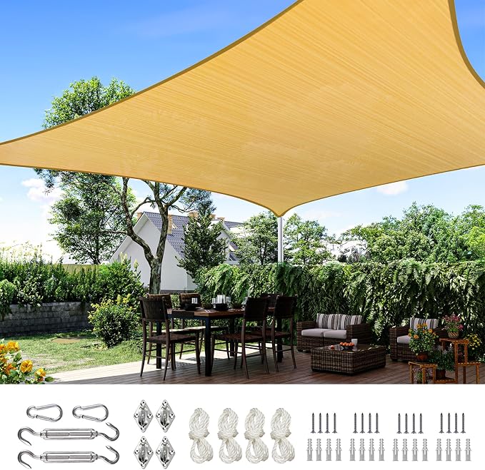 Quictent 20x26ft Sun Shade Sail by QUICTENT