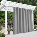 NICETOWN Outdoor Curtain for Patio Waterproof, Rustproof Grommet Thermal by NICETOWN