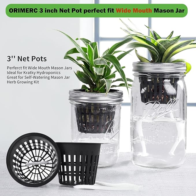 ORIMERC 12 Pack 3 inch Net Cups Pots - Image 6