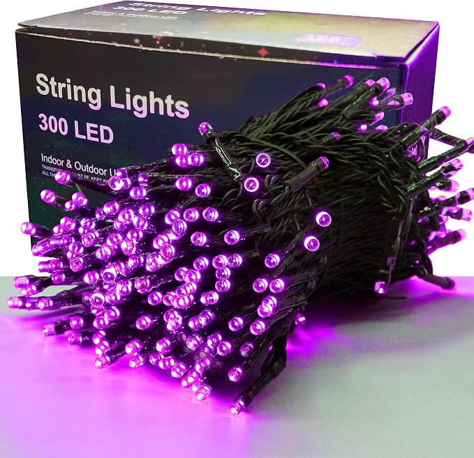 300 LED Halloween Lights, 98.5FT Halloween String Lights by LJLNION