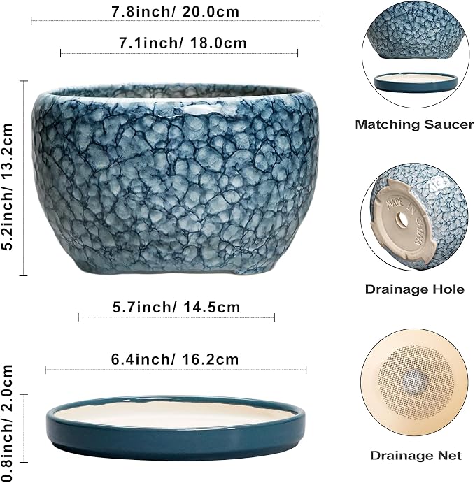 SQOWL 8 inch Plant Pot - Image 3