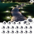 SOLPEX Solar Lights Outdoor Waterproof, 20 Pack Solar Ground Lights, Solar by Solpex