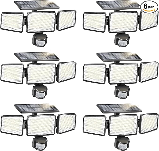 Philips Solar Security Light Outdoor 302 LED 1200lm，Solar-Powered Waterproof by PhilipsLightingLED