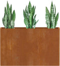 Cor Ten Steel Planters – 32x12x24H Inch Rectangular Planter Box | by Ganeekiron