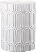 Safavieh Castle Gardens Collection Melody Antique White Glazed Ceramic Garden by SAFAVIEH