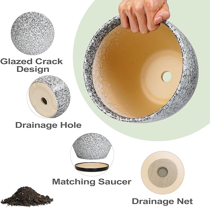 Ceraimc Plant Pot - Image 6