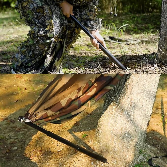 Camouflage Camping Chair Hunting Hammock Seat Hunting Hammock Chair Portable - Image 7