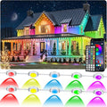 500FT Permanent Outdoor RGB Lights, IP67 Waterproof Smart Eave Lighting by Unknown