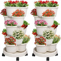 Hourleey Strawberry Planter, Stackable Gaden Tower by Hourleey