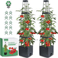 MQFORU 2 Packs Raised Garden Bed Tomato Planter by MQFORU