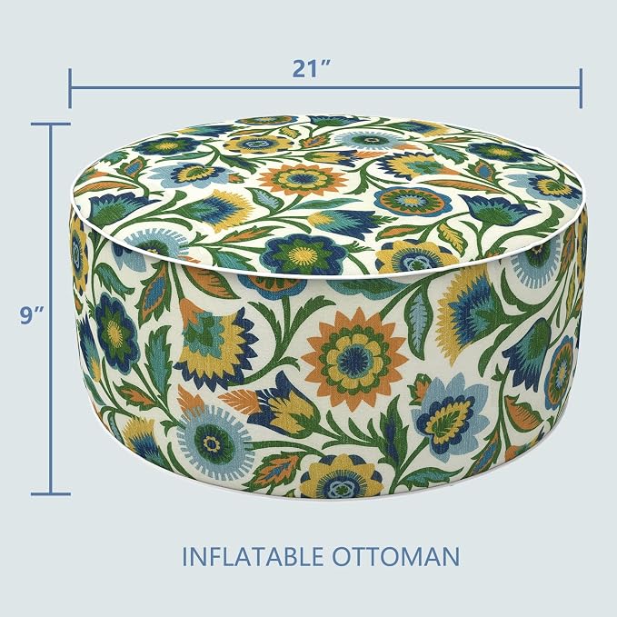 LVTXIII Inflatable Stool Ottoman Footrest - Image 3
