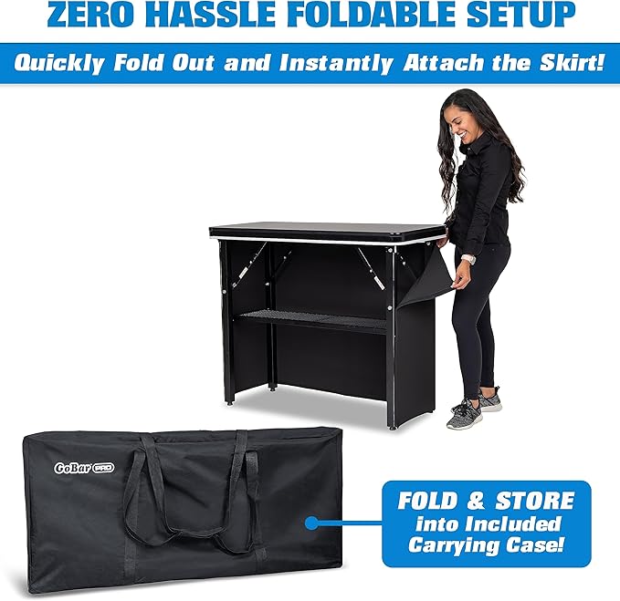 GoBar PRO Commercial Grade Portable Bar Table - Image 6