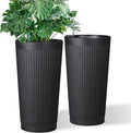 24in Tall Self-Watering Planters Set of 2 by PolarcoForgeco
