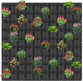 90 Pockets Hanging Planter Bags, Hanging Vertical Wall Mounted Plant Planting by Pehciroe