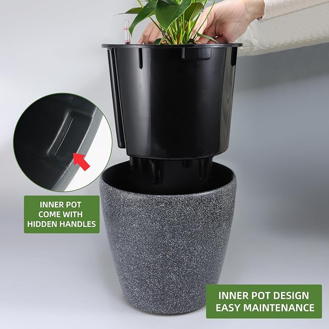 Dexceder 13x12 Self Watering Planter - Image 4