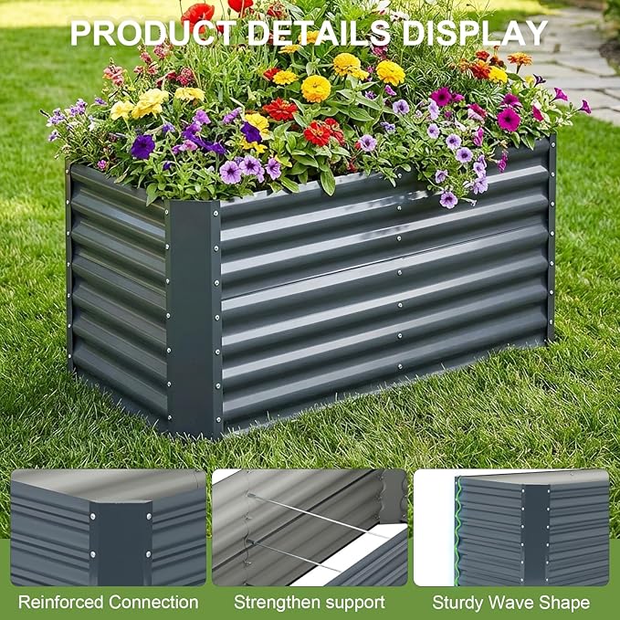 4x2x2ft Raised Garden Bed - Image 4