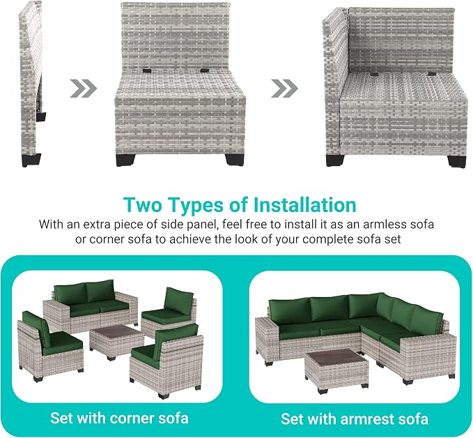 16-Piece Outdoor Patio Furniture Set - Image 4