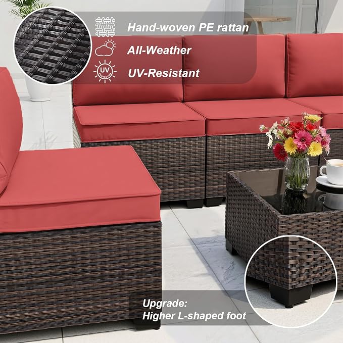 ALAULM Patio Furniture Set - Image 4