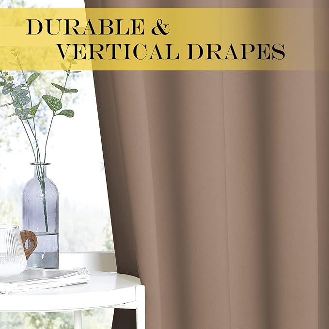 NICETOWN Patio Blackout Curtain Panels - Image 5