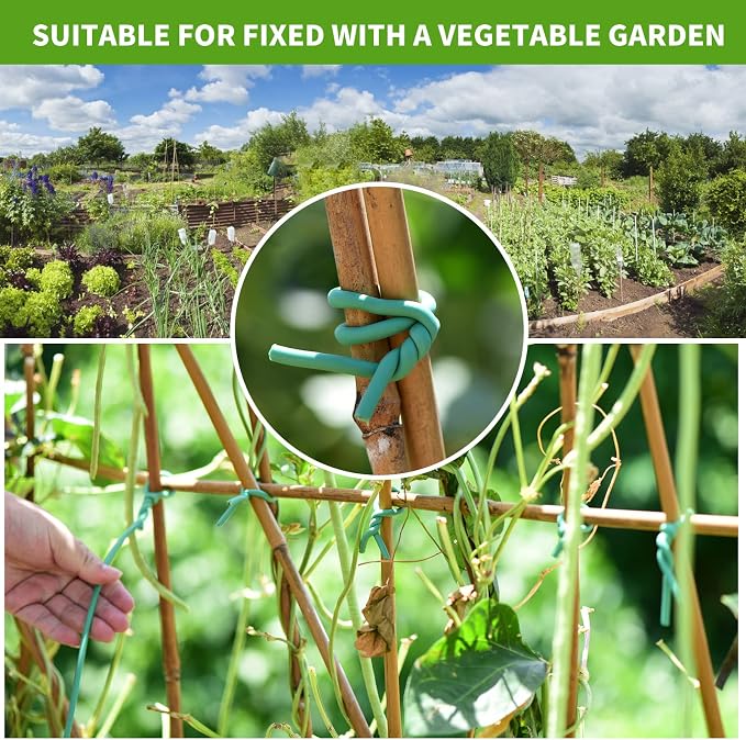 YDSL 88 feet Garden Flexible Wire, Soft Twist Plant Ties - Image 6