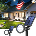 Solar Lights Outdoor Waterproof IP65, 6500K Super Bright LED, 2 Lighting Modes by JEJOT