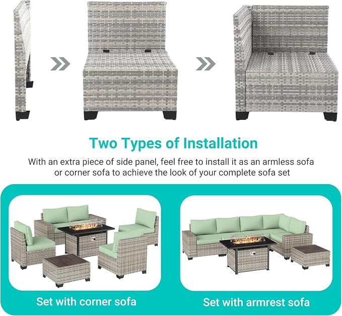 13-Piece Outdoor Patio Furniture Set - Image 3