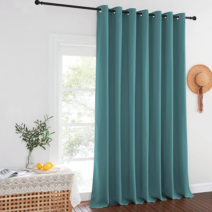 NICETOWN Blackout Patio Curtains 100 x 144 Inches Long - Image 8