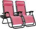 Best Choice Products Set of 2 Adjustable Steel Mesh Zero Gravity Lounge Chair by BestChoiceProducts