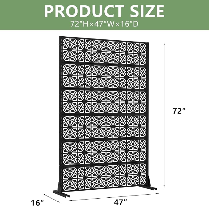 Casaphoria Metal Privacy Screen Outdoor - Image 5