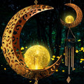 Moon Solar Lights Wind Chimes for Outside Gift for Women, Mom and Grandma by Unknown