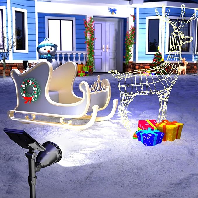 ROSHWEY Solar Spot Lights Outdoor - Image 8