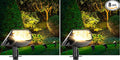 Solar spotlights Outdoor 63 LED 3 Lighting Modes, IP65 Waterproof Lighten Yard by AUDERWIN
