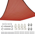 Quictent 20X20FT 185G HDPE Square Sun Shade Sail Canopy 98% UV Block Outdoor by QUICTENT