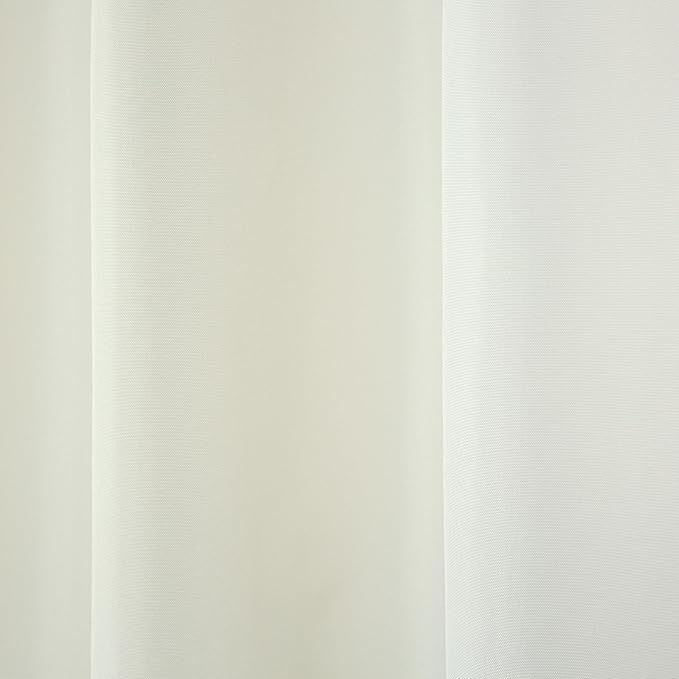 TOWN & COUNTRY BASICS Heavyweight Vanilla Grommet Curtain | Light Filtering | - Image 4