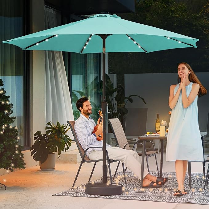 JEAREY 9FT Outdoor Patio Umbrella - Image 2