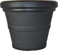 Tusco Products RR245BK Classic Rolled Rim Garden Planter by TuscoProducts