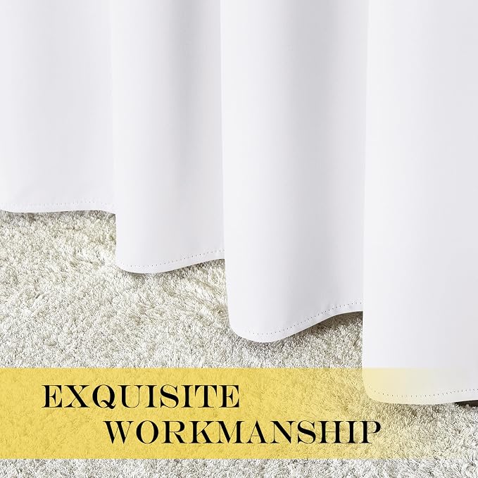 NICETOWN Extra Long Room Darkening Curtain 102 inches Long, Grommet Patio Door - Image 7