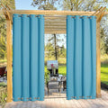 NICETOWN Outdoor Patio Curtains Long Drapes, Versatile Thermal Insulated Top by NICETOWN