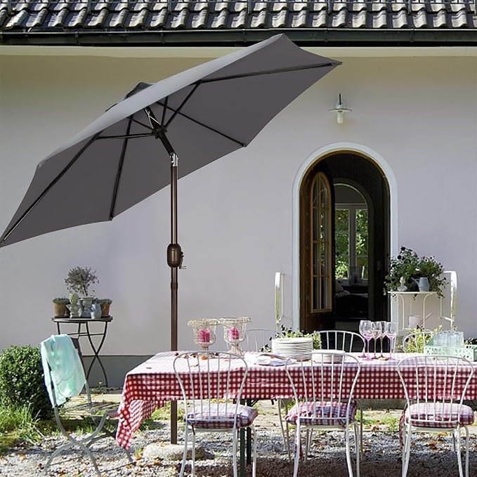 Blissun 7.5 ft Patio Umbrella, Yard Umbrella, Outdoor Market Umbrella - Image 7