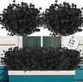 AGIRL 12 Bundles Black Artificial Flowers by AGIRL
