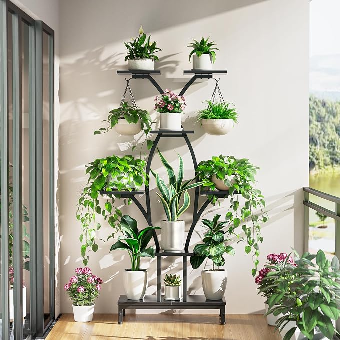 Plant Stand Indoor with Grow Lights - Image 8