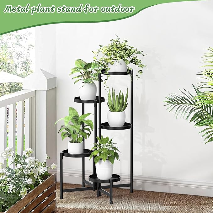 MOKANI Metal Plant Stand Indoor Outdoor - Image 8