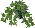 17.7" Artificial Plants Indoor Home Decor, Fake Potted Silk Plants by VillaComo