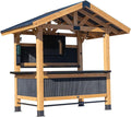 Backyard Discovery Palisade 9' x 6' Cedar Wood Outdoor Bar Set by BackyardDiscovery